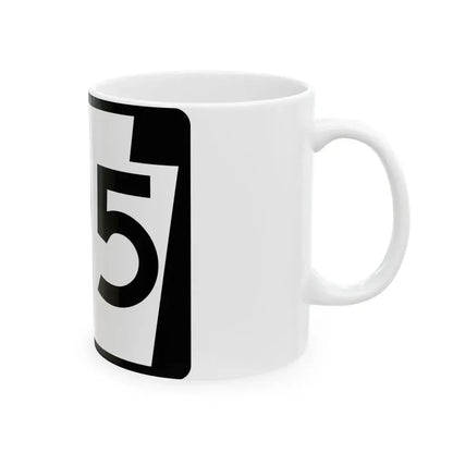 PA-195 (Pennsylvania) (Road Sign) White Coffee Mug - Go Mug Yourself