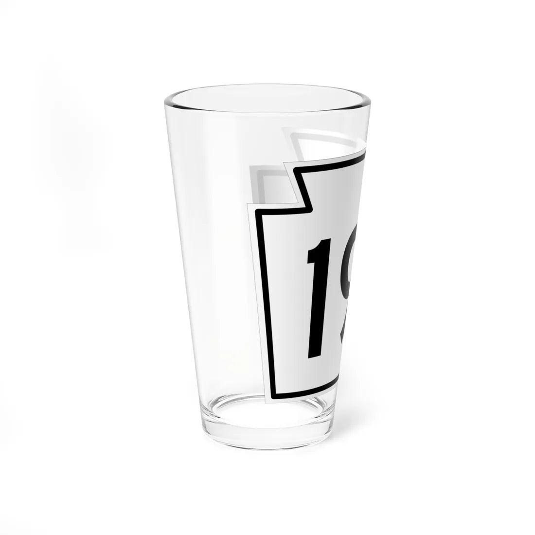 PA-199 1962 (Pennsylvania) (Road Sign) Pint Glass 16oz - Go Mug Yourself