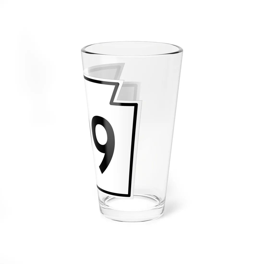 PA-199 1962 (Pennsylvania) (Road Sign) Pint Glass 16oz - Go Mug Yourself