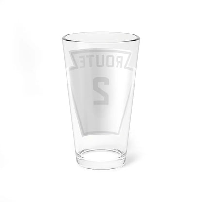 PA-2 1926 (Pennsylvania) (Road Sign) Pint Glass 16oz - Go Mug Yourself