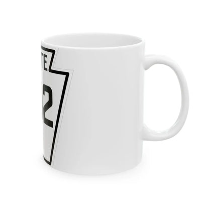 PA-202 1926 (Pennsylvania) (Road Sign) White Coffee Mug - Go Mug Yourself