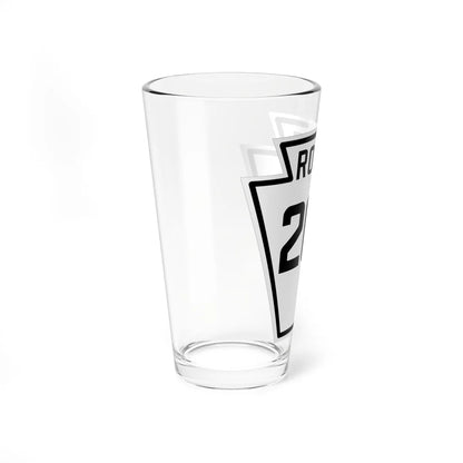 PA-204 1926 (Pennsylvania) (Road Sign) Pint Glass 16oz - Go Mug Yourself