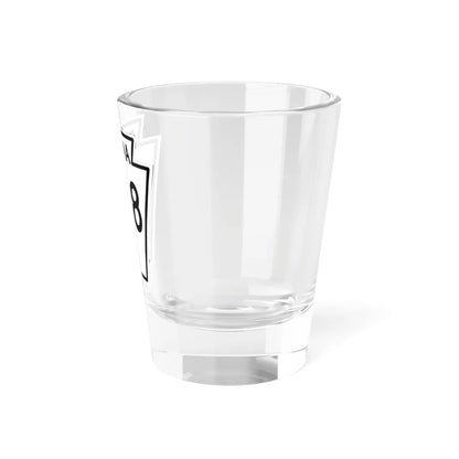 PA-208 1948 (Pennsylvania) (Road Sign) Shot Glass 1.5oz - Go Mug Yourself
