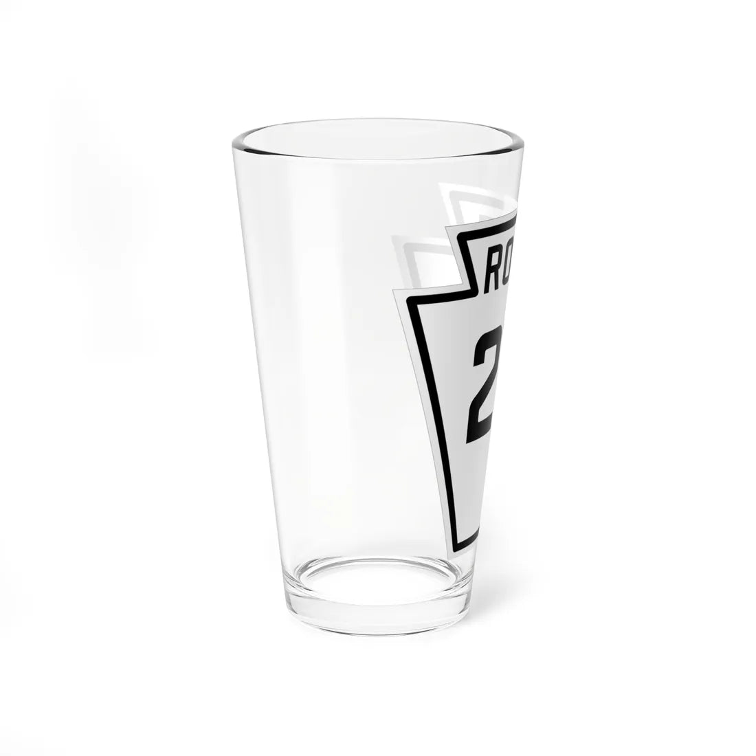 PA-210 1926 (Pennsylvania) (Road Sign) Pint Glass 16oz - Go Mug Yourself