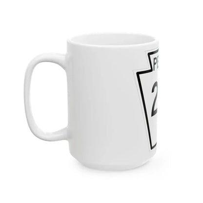 PA-210 1948 (Pennsylvania) (Road Sign) White Coffee Mug - Go Mug Yourself