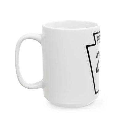 PA-212 1948 (Pennsylvania) (Road Sign) White Coffee Mug - Go Mug Yourself