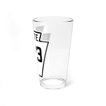 PA-223 1926 (Pennsylvania) (Road Sign) Pint Glass 16oz - Go Mug Yourself