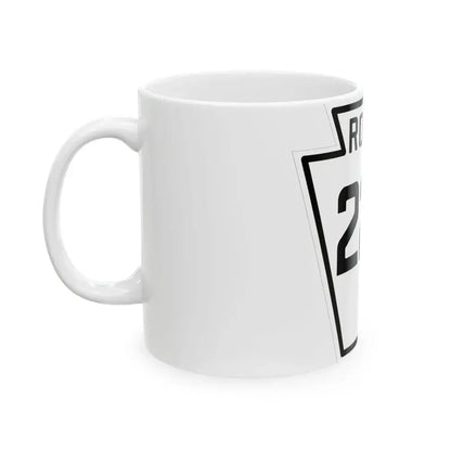 PA-223 1926 (Pennsylvania) (Road Sign) White Coffee Mug - Go Mug Yourself
