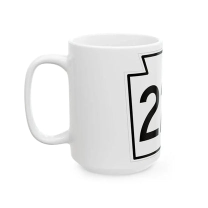 PA-223 1962 (Pennsylvania) (Road Sign) White Coffee Mug - Go Mug Yourself