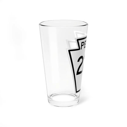 PA-225 1948 (Pennsylvania) (Road Sign) Pint Glass 16oz - Go Mug Yourself