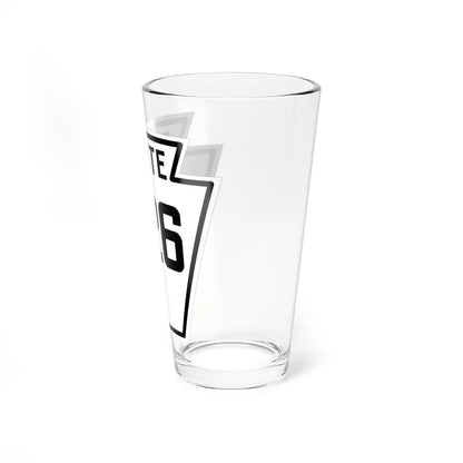 PA-226 1926 (Pennsylvania) (Road Sign) Pint Glass 16oz - Go Mug Yourself