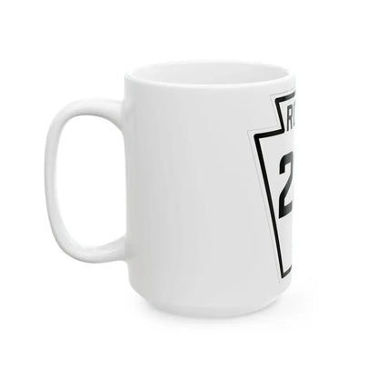 PA-226 1926 (Pennsylvania) (Road Sign) White Coffee Mug - Go Mug Yourself