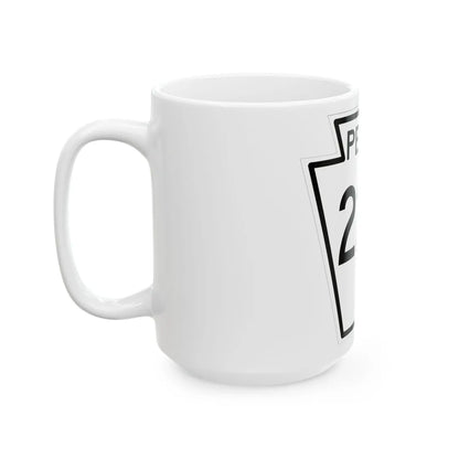 PA-227 1948 (Pennsylvania) (Road Sign) White Coffee Mug - Go Mug Yourself