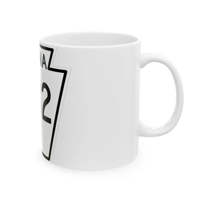 PA-232 1948 (Pennsylvania) (Road Sign) White Coffee Mug - Go Mug Yourself