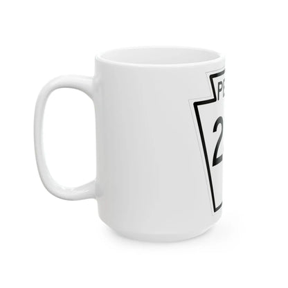 PA-232 1948 (Pennsylvania) (Road Sign) White Coffee Mug - Go Mug Yourself