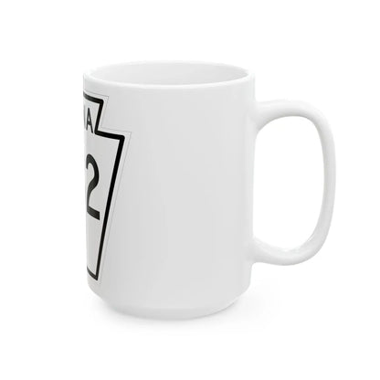 PA-232 1948 (Pennsylvania) (Road Sign) White Coffee Mug - Go Mug Yourself