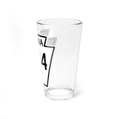 PA-234 1948 (Pennsylvania) (Road Sign) Pint Glass 16oz - Go Mug Yourself