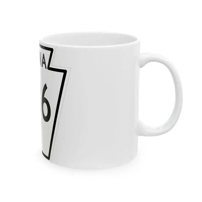 PA-236 1948 (Pennsylvania) (Road Sign) White Coffee Mug - Go Mug Yourself