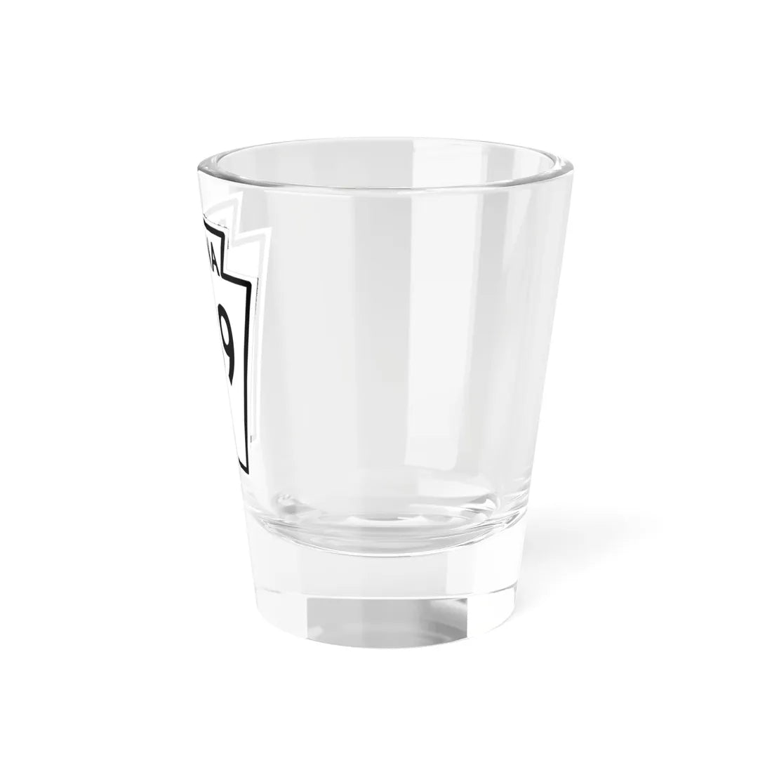 PA-239 1948 (Pennsylvania) (Road Sign) Shot Glass 1.5oz - Go Mug Yourself