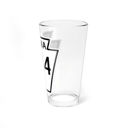 PA-244 1948 (Pennsylvania) (Road Sign) Pint Glass 16oz - Go Mug Yourself