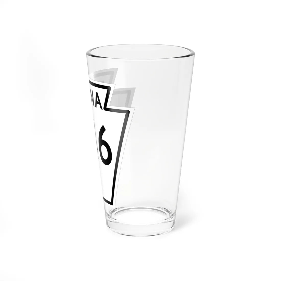 PA-246 1948 (Pennsylvania) (Road Sign) Pint Glass 16oz - Go Mug Yourself
