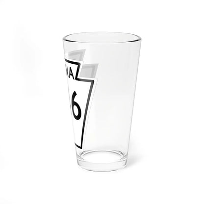 PA-246 1948 (Pennsylvania) (Road Sign) Pint Glass 16oz - Go Mug Yourself