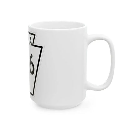 PA-246 1948 (Pennsylvania) (Road Sign) White Coffee Mug - Go Mug Yourself