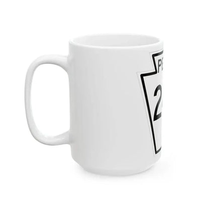 PA-247 1948 (Pennsylvania) (Road Sign) White Coffee Mug - Go Mug Yourself