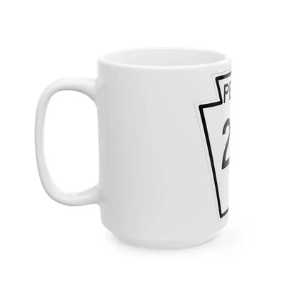 PA-251 1948 (Pennsylvania) (Road Sign) White Coffee Mug - Go Mug Yourself