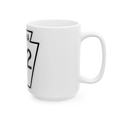 PA-252 1948 (Pennsylvania) (Road Sign) White Coffee Mug - Go Mug Yourself