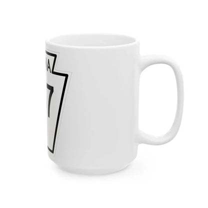 PA-257 1948 (Pennsylvania) (Road Sign) White Coffee Mug - Go Mug Yourself