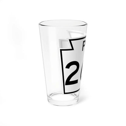 PA-260 1960 (Pennsylvania) (Road Sign) Pint Glass 16oz - Go Mug Yourself