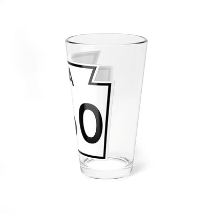 PA-260 1960 (Pennsylvania) (Road Sign) Pint Glass 16oz - Go Mug Yourself