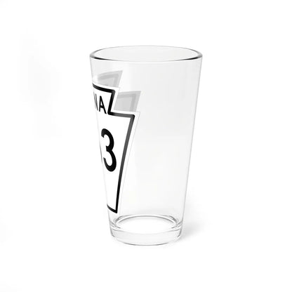 PA-263 1948 (Pennsylvania) (Road Sign) Pint Glass 16oz - Go Mug Yourself