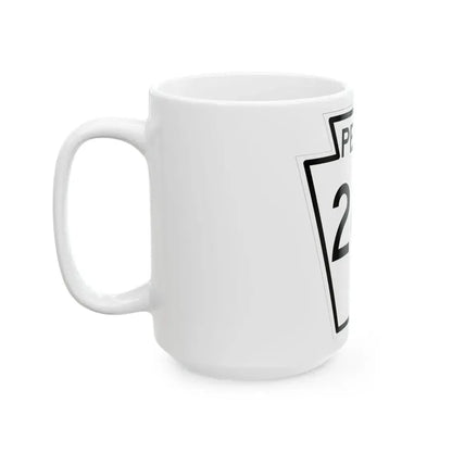PA-263 1948 (Pennsylvania) (Road Sign) White Coffee Mug - Go Mug Yourself
