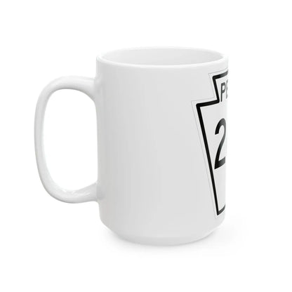 PA-267 1948 (Pennsylvania) (Road Sign) White Coffee Mug - Go Mug Yourself