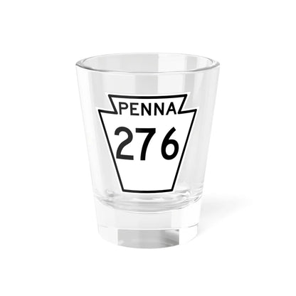 PA-276 1948 (Pennsylvania) (Road Sign) Shot Glass 1.5oz 1.5oz - Go Mug Yourself