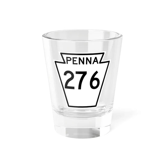 PA-276 1948 (Pennsylvania) (Road Sign) Shot Glass 1.5oz 1.5oz - Go Mug Yourself