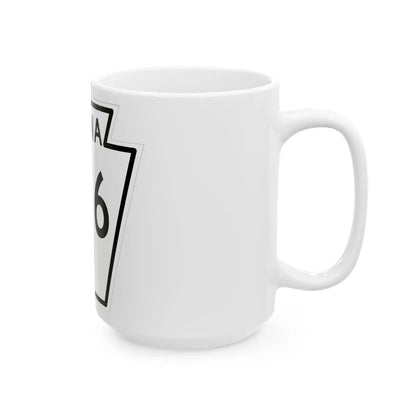 PA-276 1948 (Pennsylvania) (Road Sign) White Coffee Mug - Go Mug Yourself