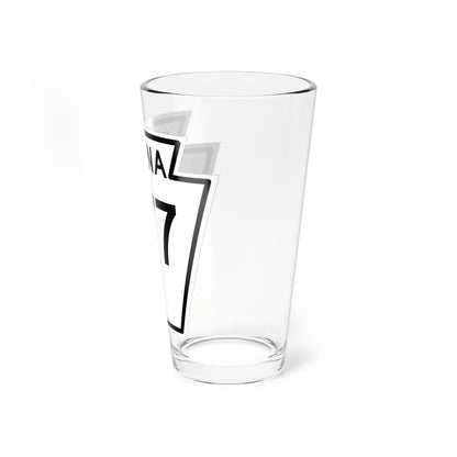 PA-277 1948 (Pennsylvania) (Road Sign) Pint Glass 16oz - Go Mug Yourself