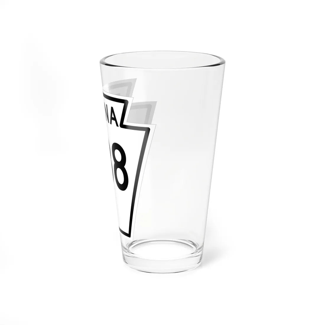 PA-288 1948 (Pennsylvania) (Road Sign) Pint Glass 16oz - Go Mug Yourself