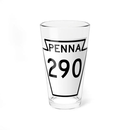 PA-290 1948 (Pennsylvania) (Road Sign) Pint Glass 16oz 16oz - Go Mug Yourself