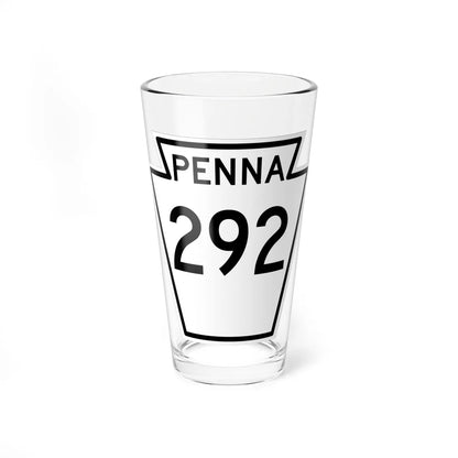 PA-292 1948 (Pennsylvania) (Road Sign) Pint Glass 16oz 16oz - Go Mug Yourself