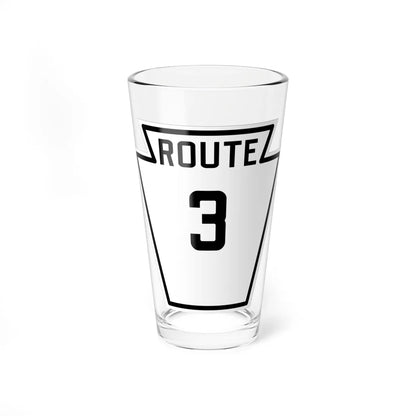 PA-3 1926 (Pennsylvania) (Road Sign) Pint Glass 16oz 16oz - Go Mug Yourself
