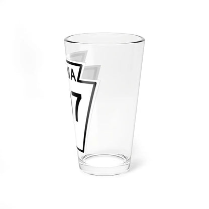 PA-307 1948 (Pennsylvania) (Road Sign) Pint Glass 16oz - Go Mug Yourself