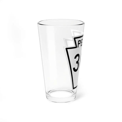 PA-308 1948 (Pennsylvania) (Road Sign) Pint Glass 16oz - Go Mug Yourself