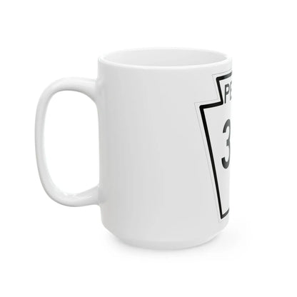 PA-310 1948 (Pennsylvania) (Road Sign) White Coffee Mug - Go Mug Yourself