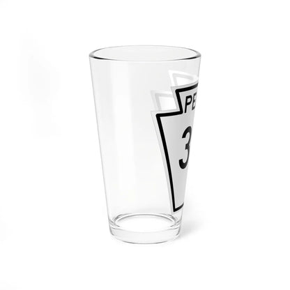 PA-317 1948 (Pennsylvania) (Road Sign) Pint Glass 16oz - Go Mug Yourself