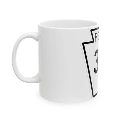PA-318 1948 (Pennsylvania) (Road Sign) White Coffee Mug - Go Mug Yourself