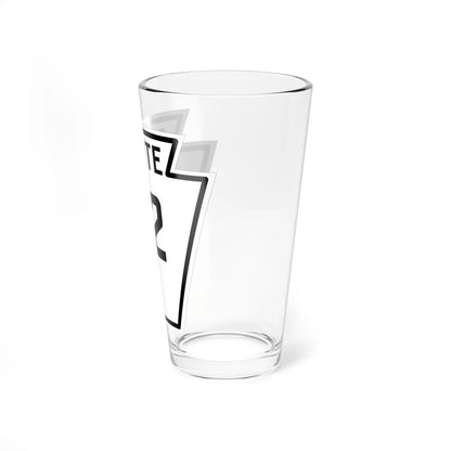 PA-32 1926 (Pennsylvania) (Road Sign) Pint Glass 16oz - Go Mug Yourself